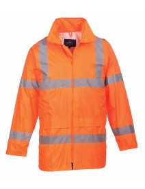 H440 - Hi-Vis Rain Jacket - Orange